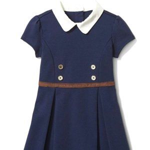 Janie and Jack toddler girl dress COLLARED PONTE DRESS bundle 6M to 24M